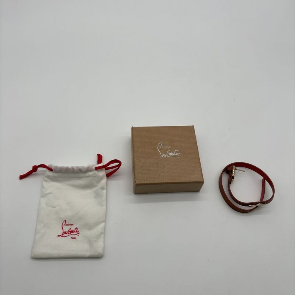 Christian Louboutin Leather Belt Bracelet